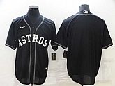 Astros Blank Black Nike Cool Base Jersey,baseball caps,new era cap wholesale,wholesale hats